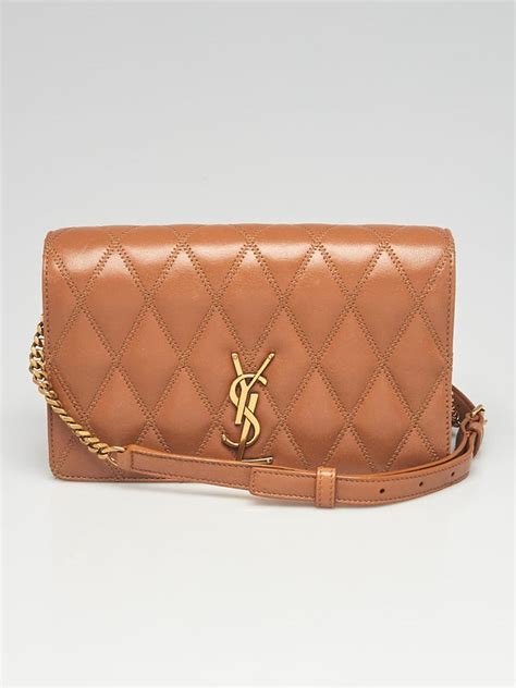 Saint Laurent Angie Quilted Crossbody Bag 